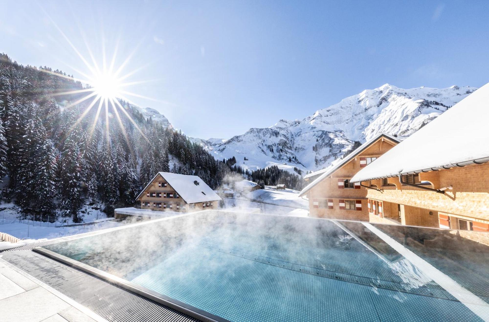 Berghaus Schroecken - Hotel Apartments Spa Exterior foto