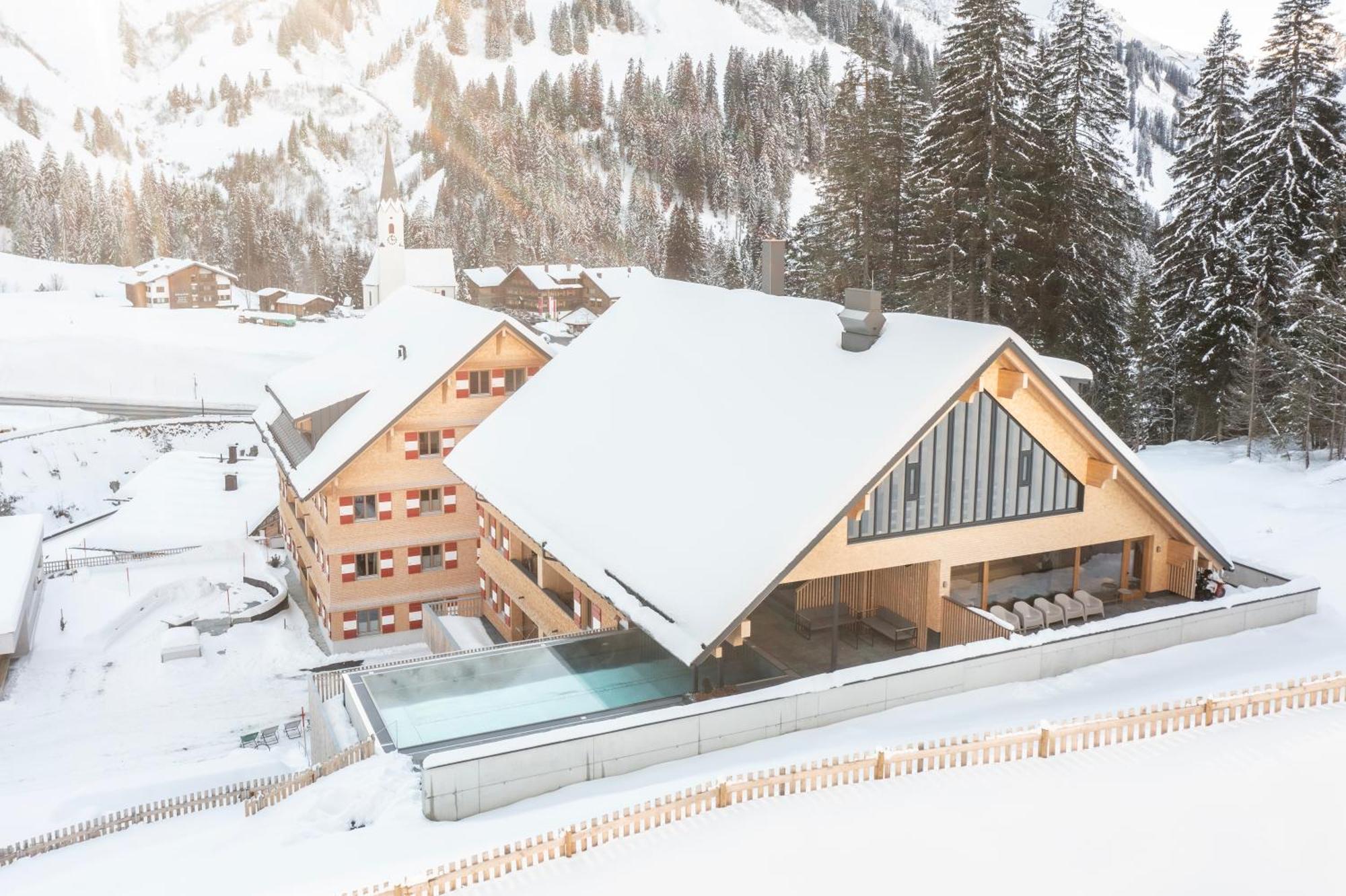 Berghaus Schroecken - Hotel Apartments Spa Exterior foto